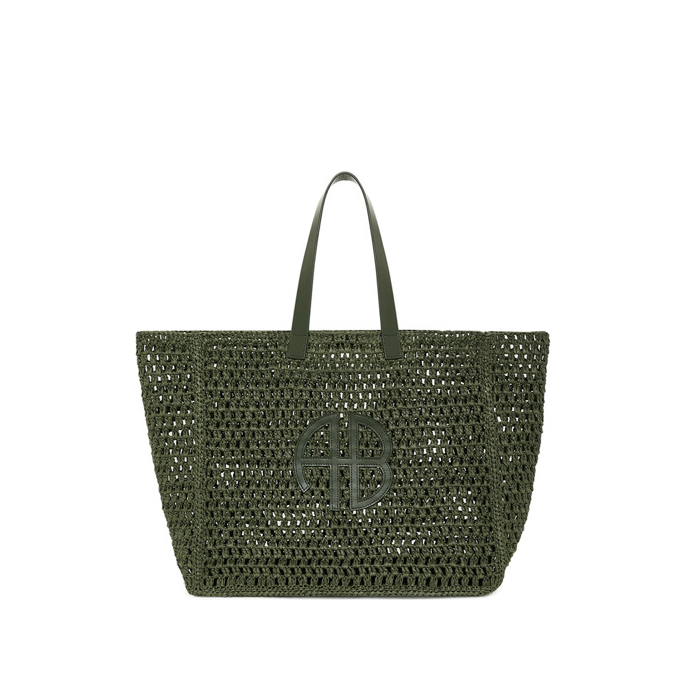 Anine Bing Logo Appliqué Tote Bag