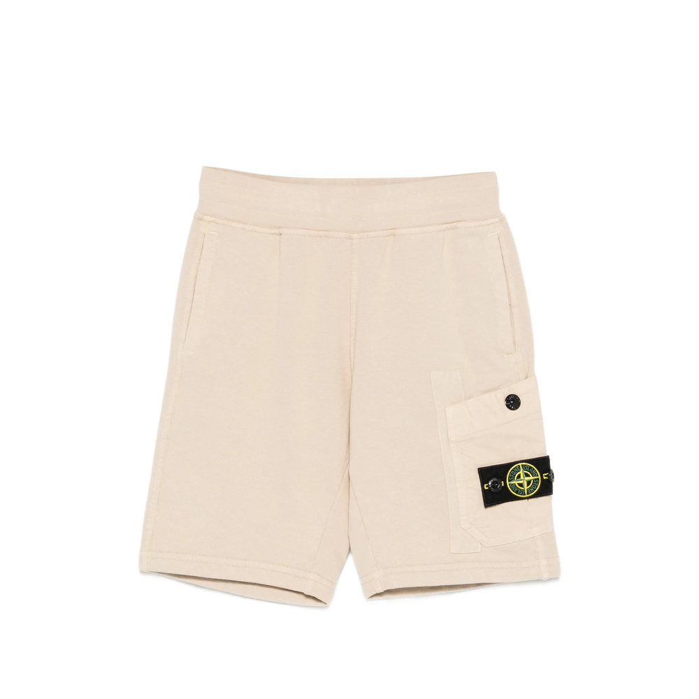 Stone Island Compass-patch Shorts