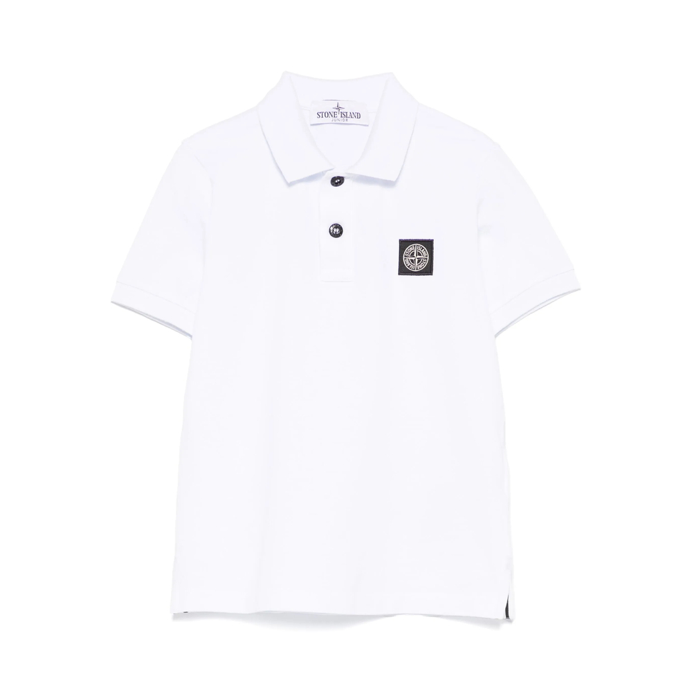 Stone Island Logo-patch Piqué Polo Shirt