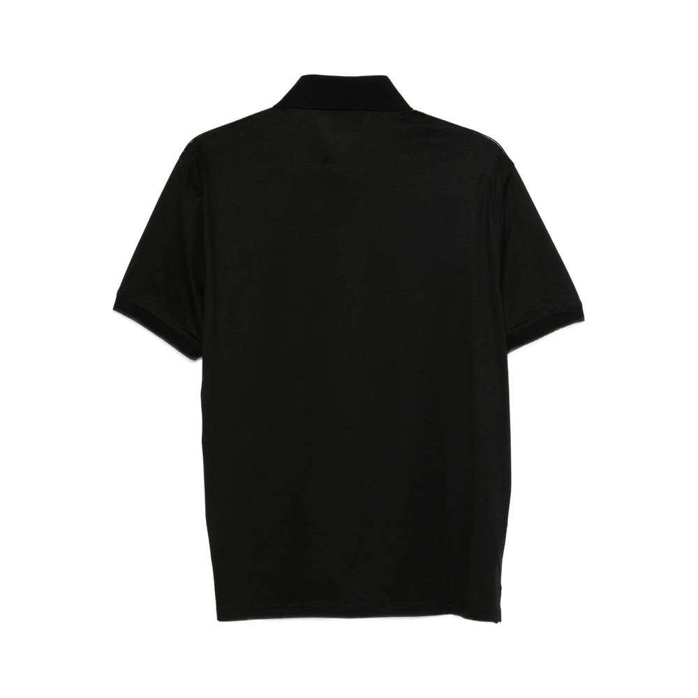 Emporio Armani Black Polo Shirt