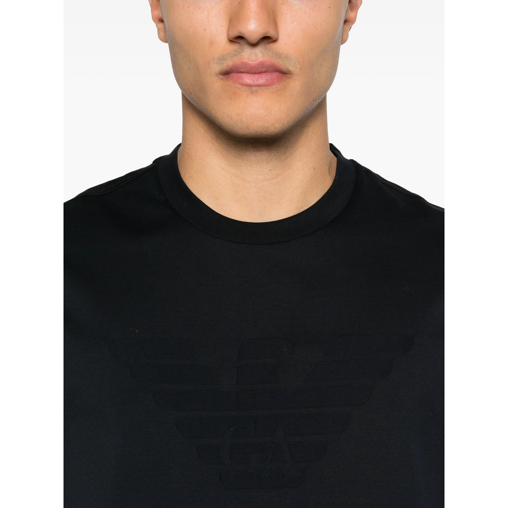 Emporio Armani Intarsia Jersey T-Shirt