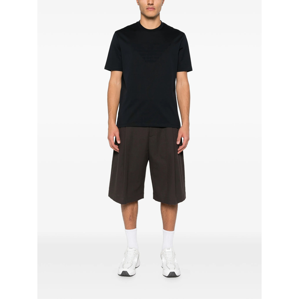 Emporio Armani Intarsia Jersey T-Shirt