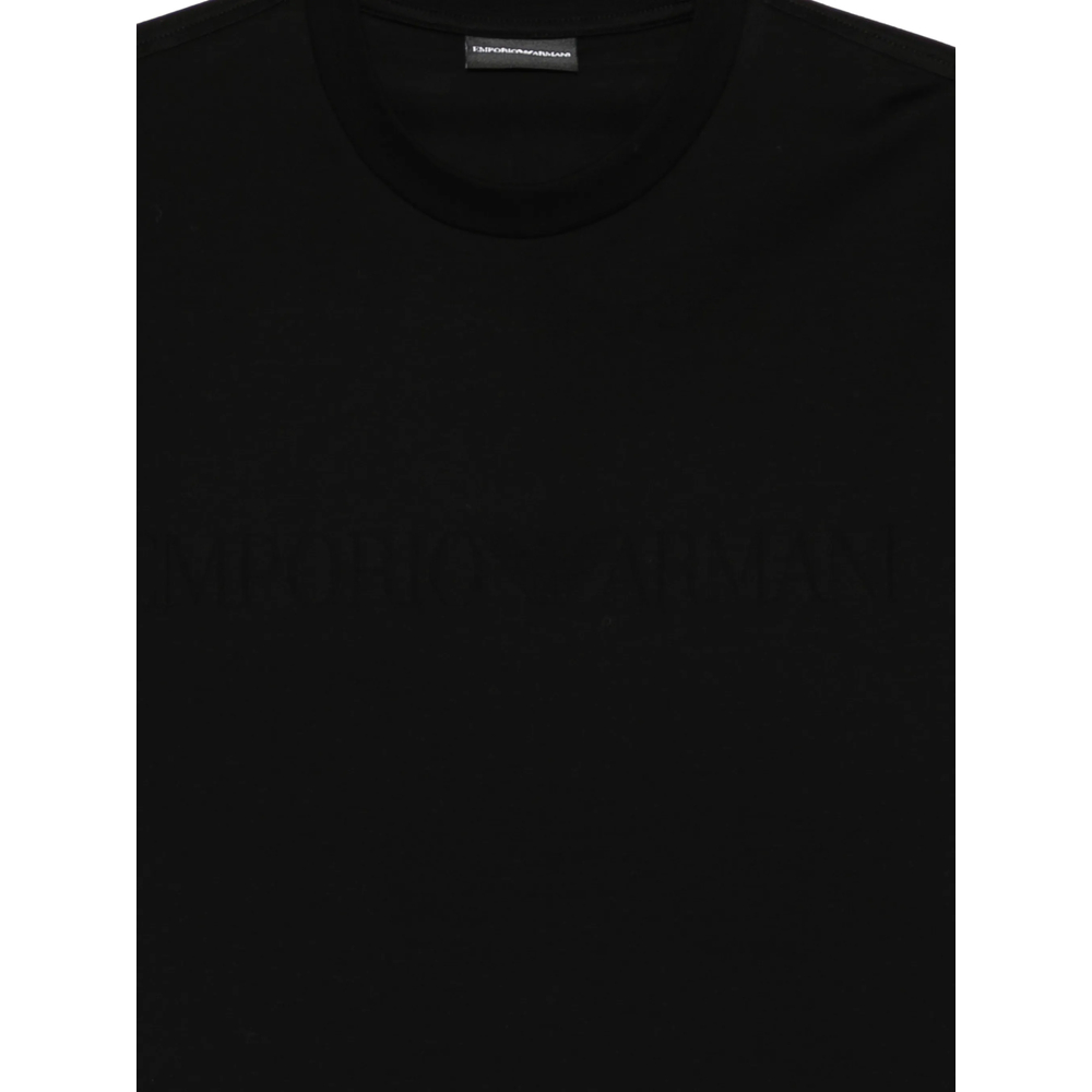 Emporio Armani Intarsia Jersey T-Shirt