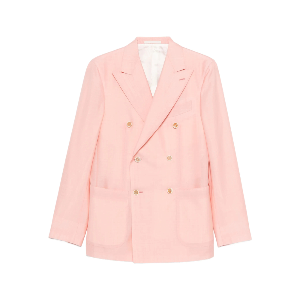 Caruso Aida Double-breasted Pocket Blazer