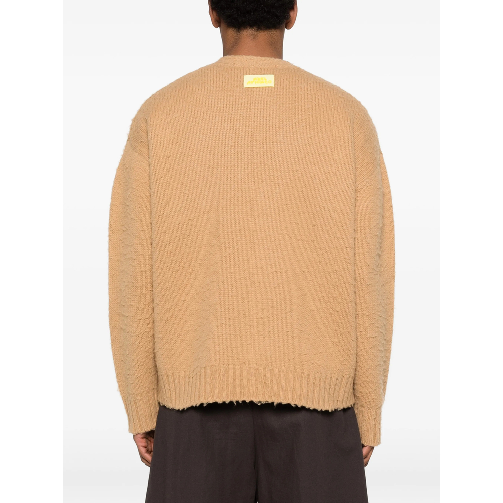 Studio Button V-Neck Cardigan