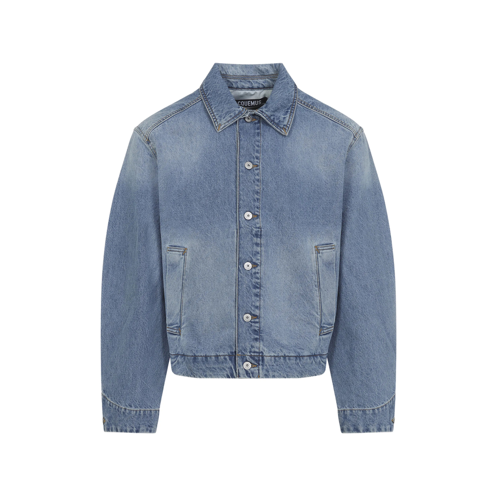 Jacquemus Denim Point-collar Jacket