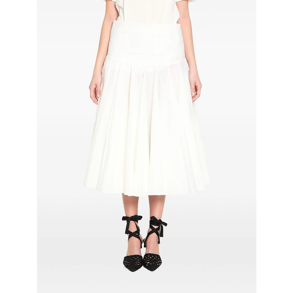 The Petticoat Draped Godet Midi
