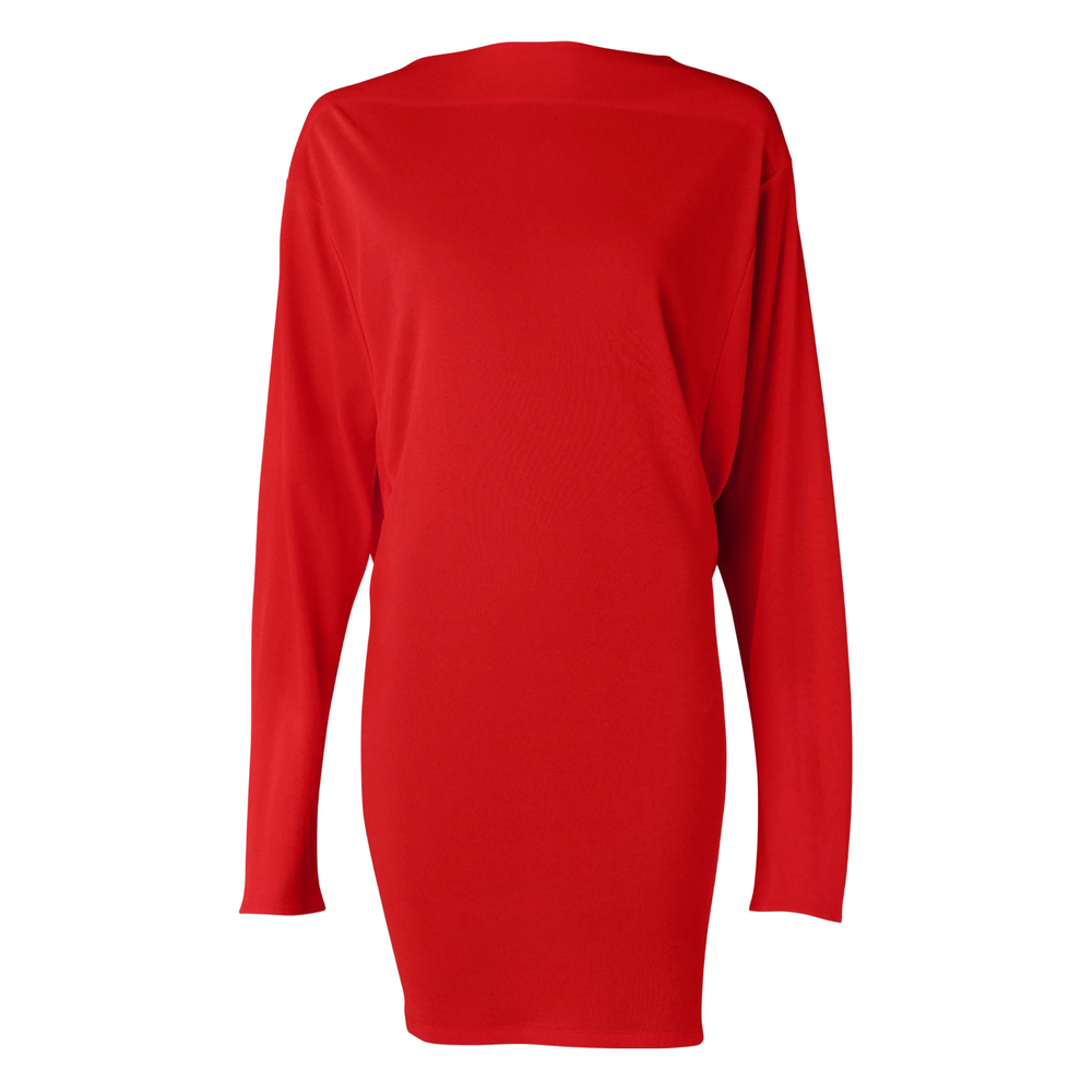 Abito drappeggiato con schiena scoperta Jacquemus La Mistral