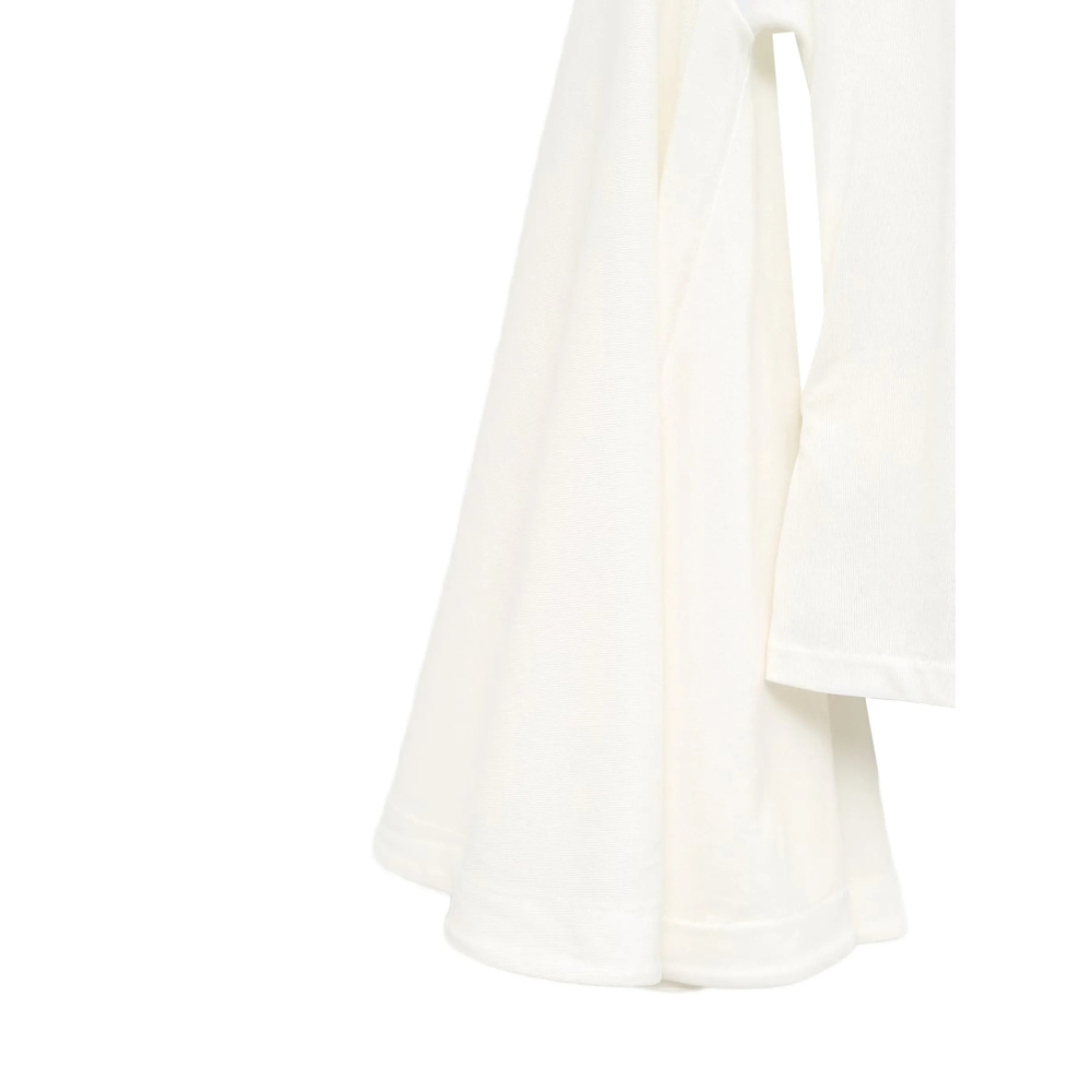 Long-Sleeved Tie Blouse