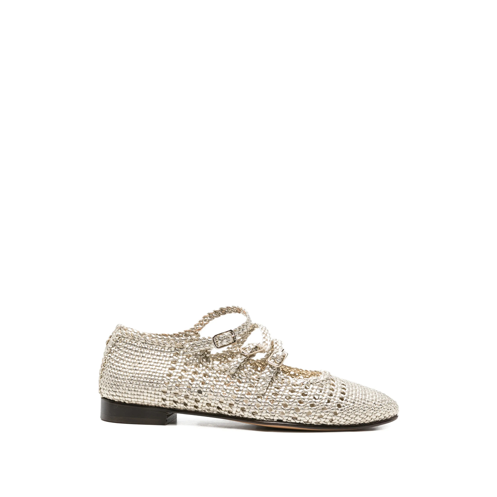 Carel Paris Braided Strap Flats