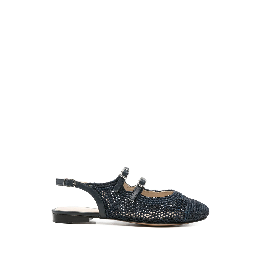 Carel Paris Balma Buckle-strap Flat Pumps