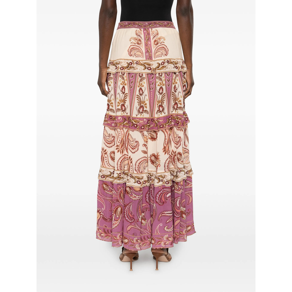 Paisley Tiered Maxi