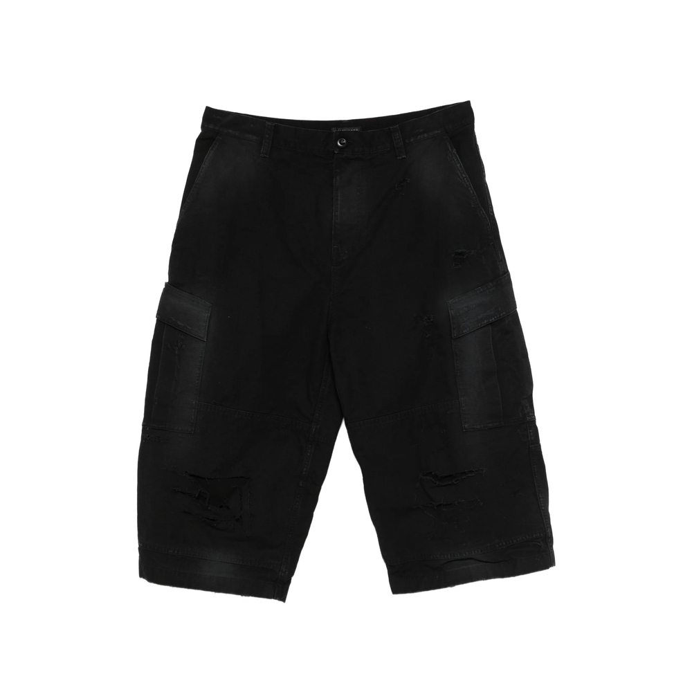 Balenciaga Distressed Cargo Shorts