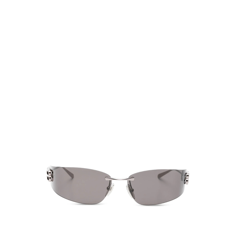 Balenciaga Logo Rectangle Sunglasses