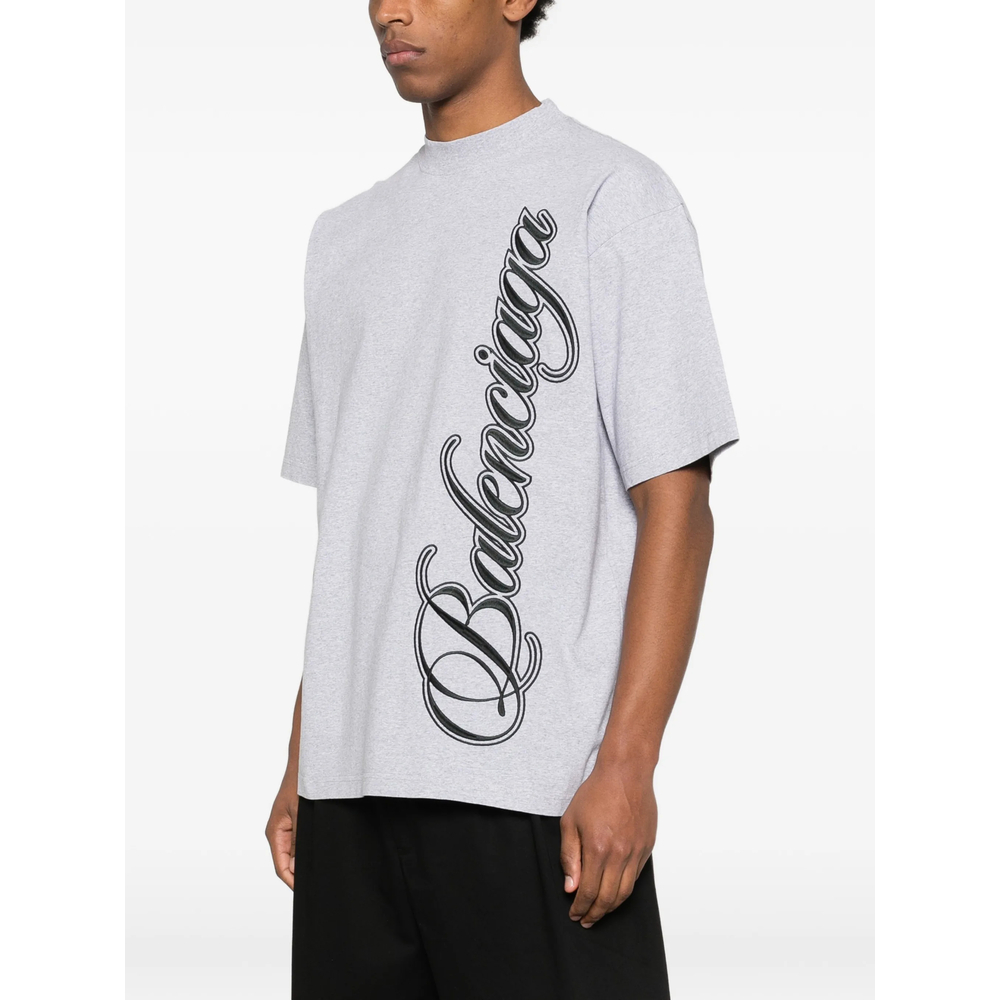 Cursive Medium Fit T-Shirt