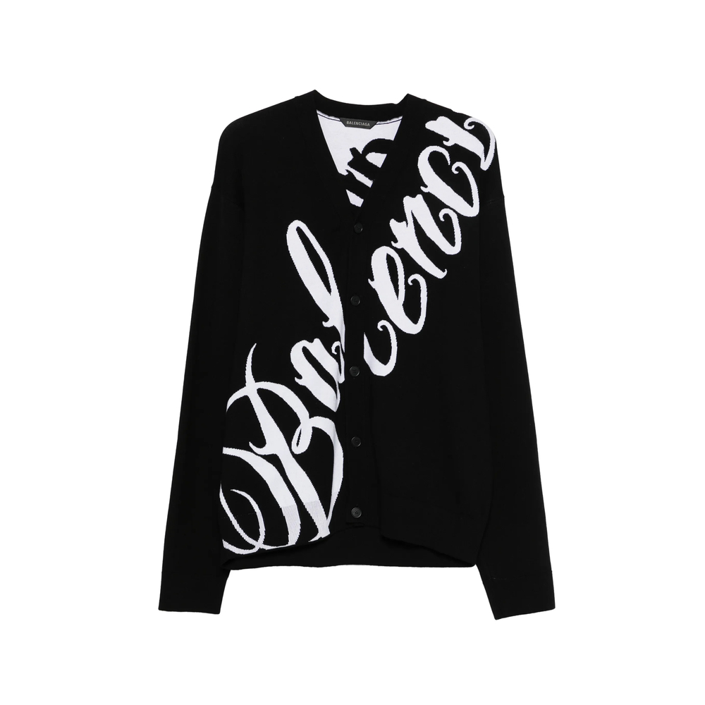 Balenciaga Buttoned V-neck Cardigan