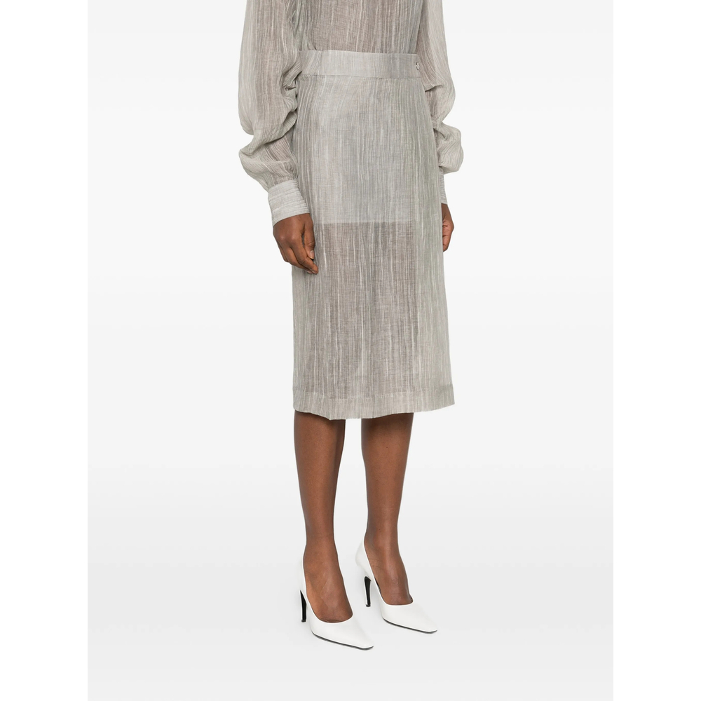 The . Garment Delfi Button Wrap Midi