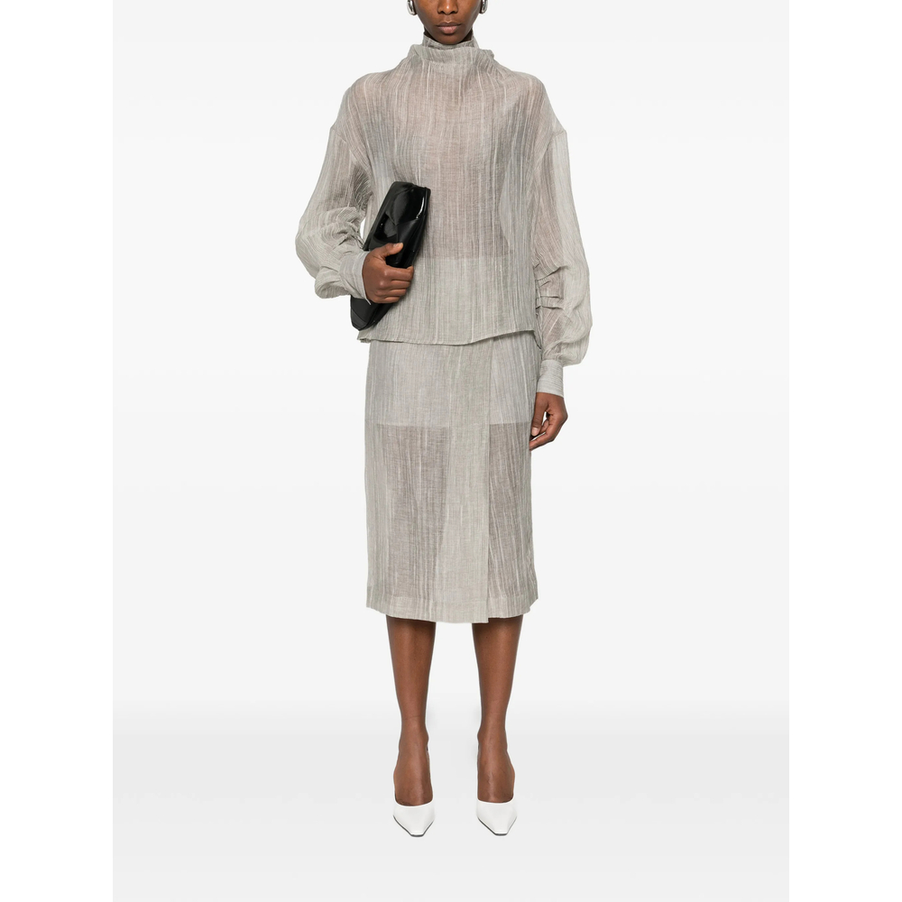 The . Garment Delfi Button Wrap Midi