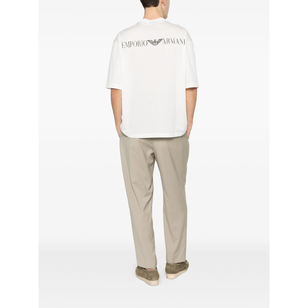 Emporio Armani Logo-Patch Short-Sleeve T-Shirt