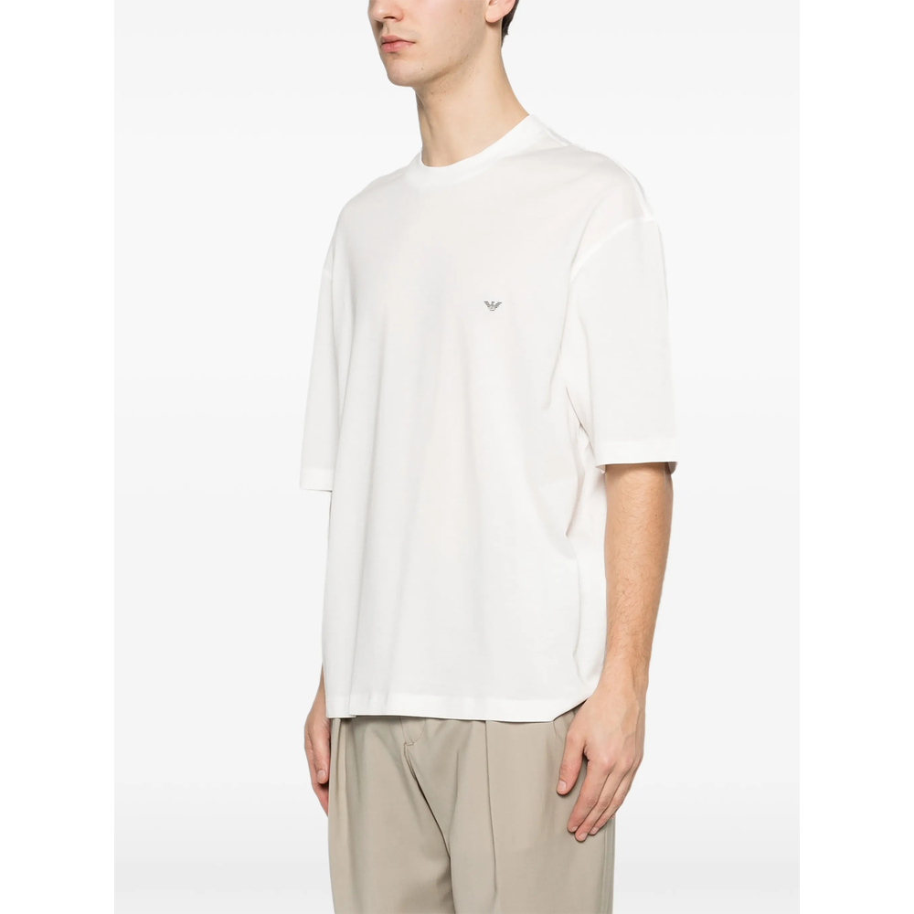 Emporio Armani Logo-Patch Short-Sleeve T-Shirt
