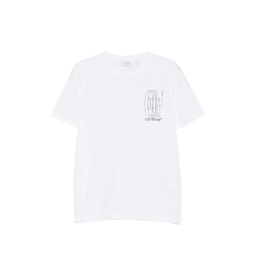 Off-white Crew-neck Short-sleeve T-shirt