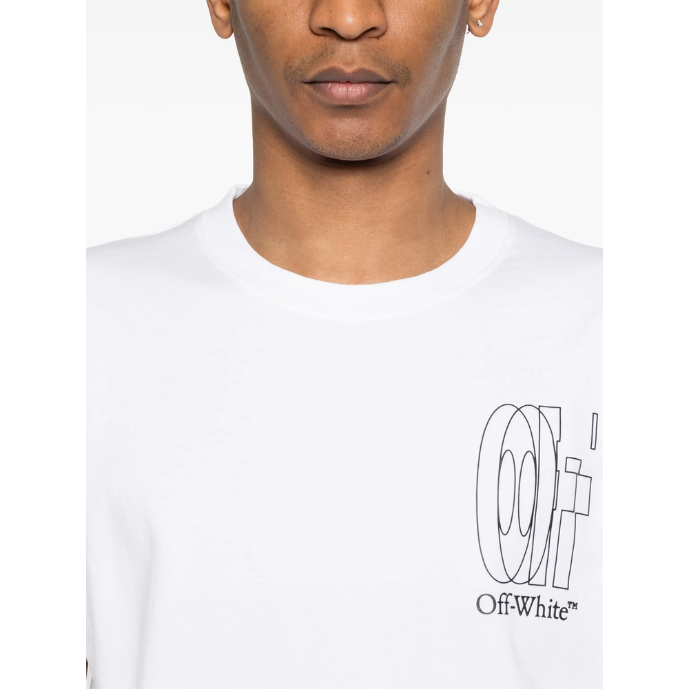 Off-White Outline Double Arrow Slim T-Shirt