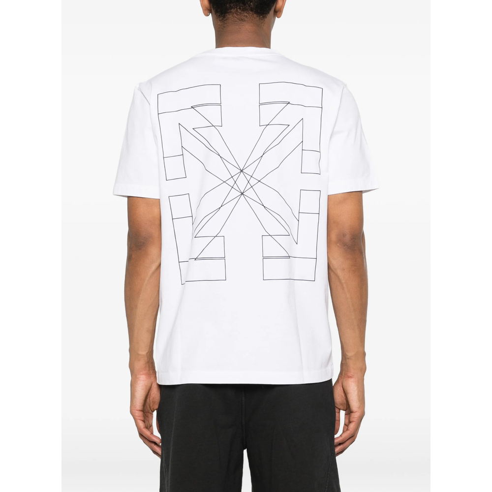 Off-White Outline Double Arrow Slim T-Shirt