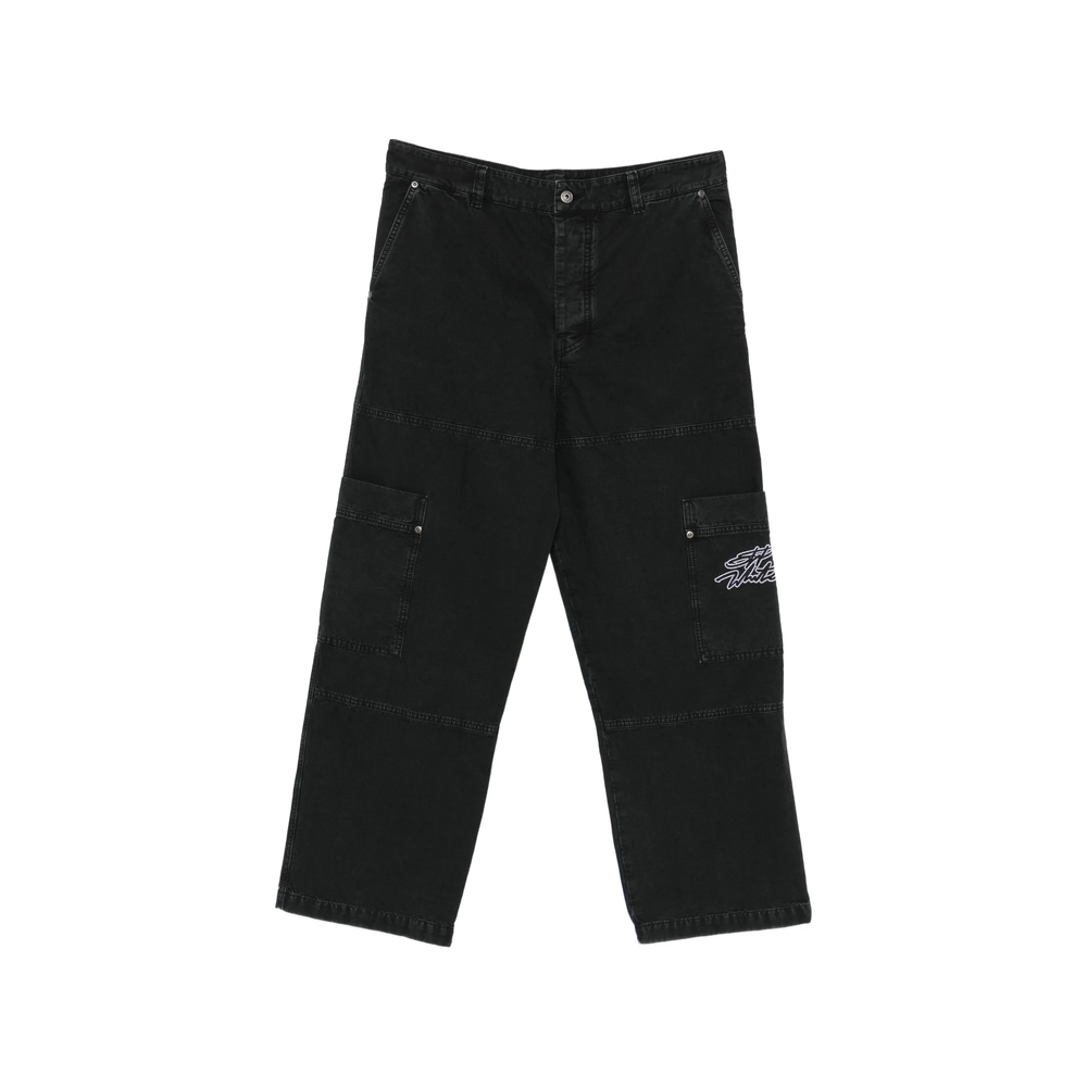 Off-white Cargo-pocket Embroidered Trousers