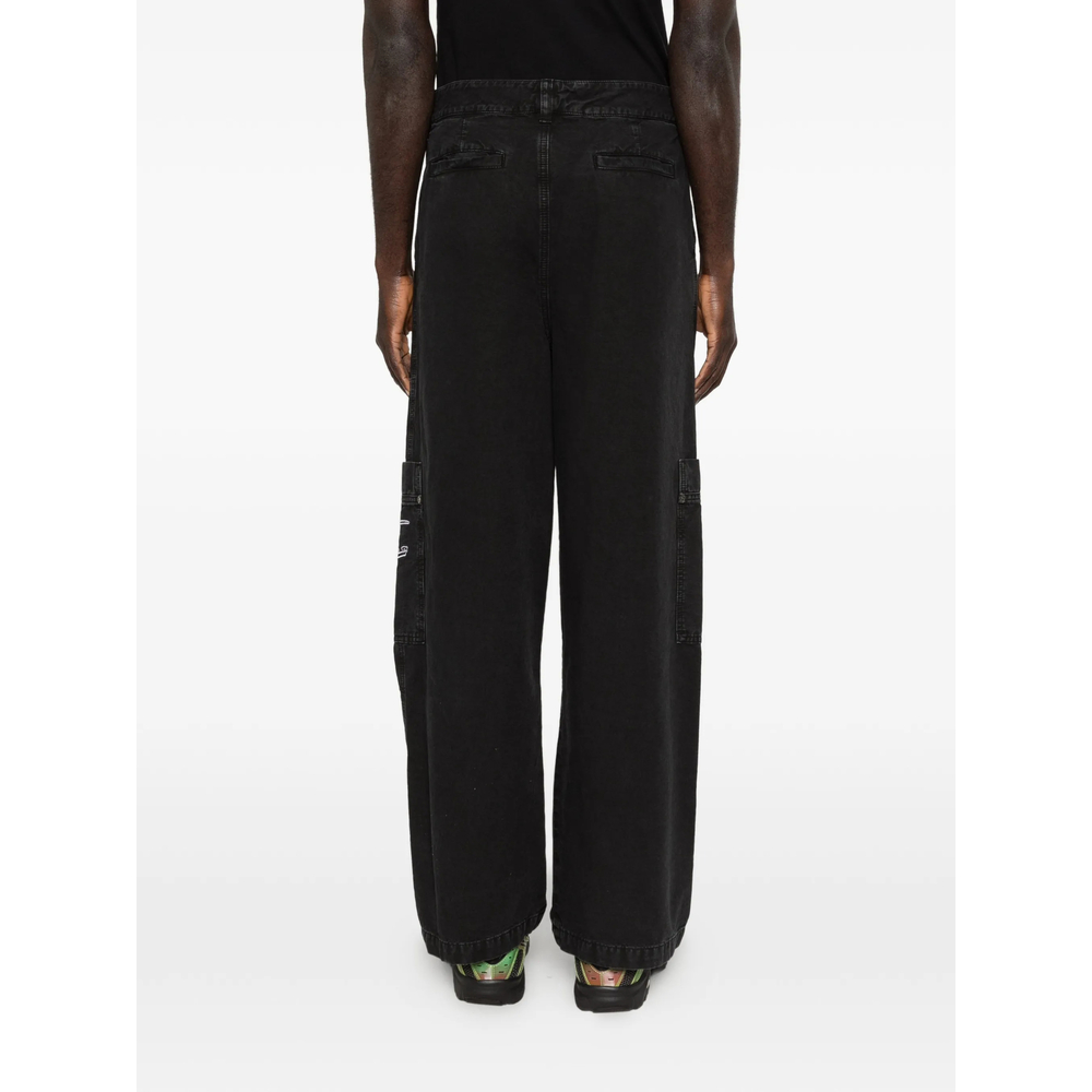 Off-White Cargo-Pocket Embroidered Trousers