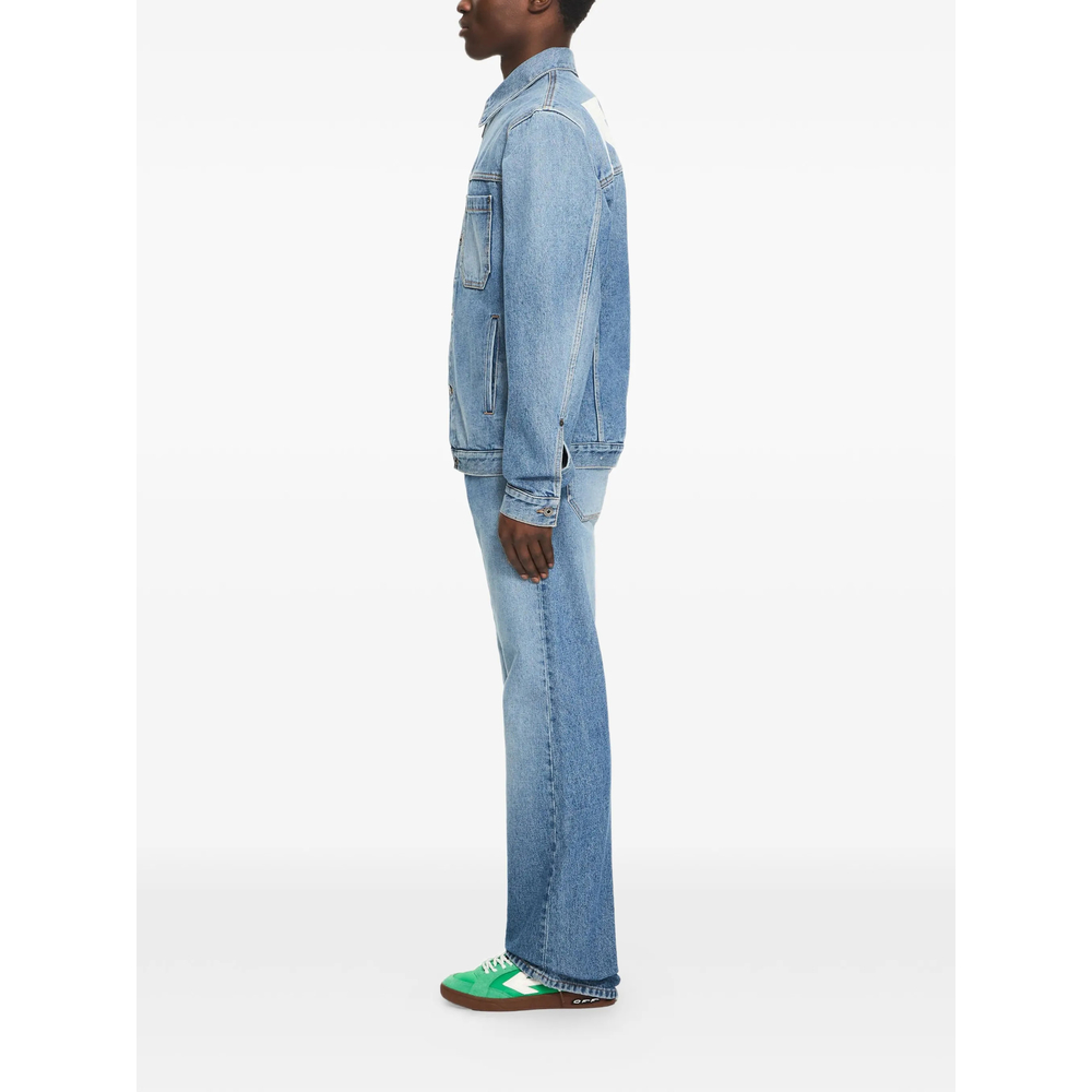 Off-White Half Arrow Denim Skate Jacket