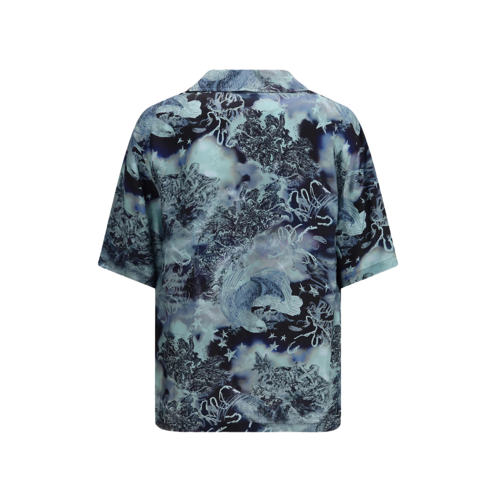 Off-White Printed Bowling Shirt