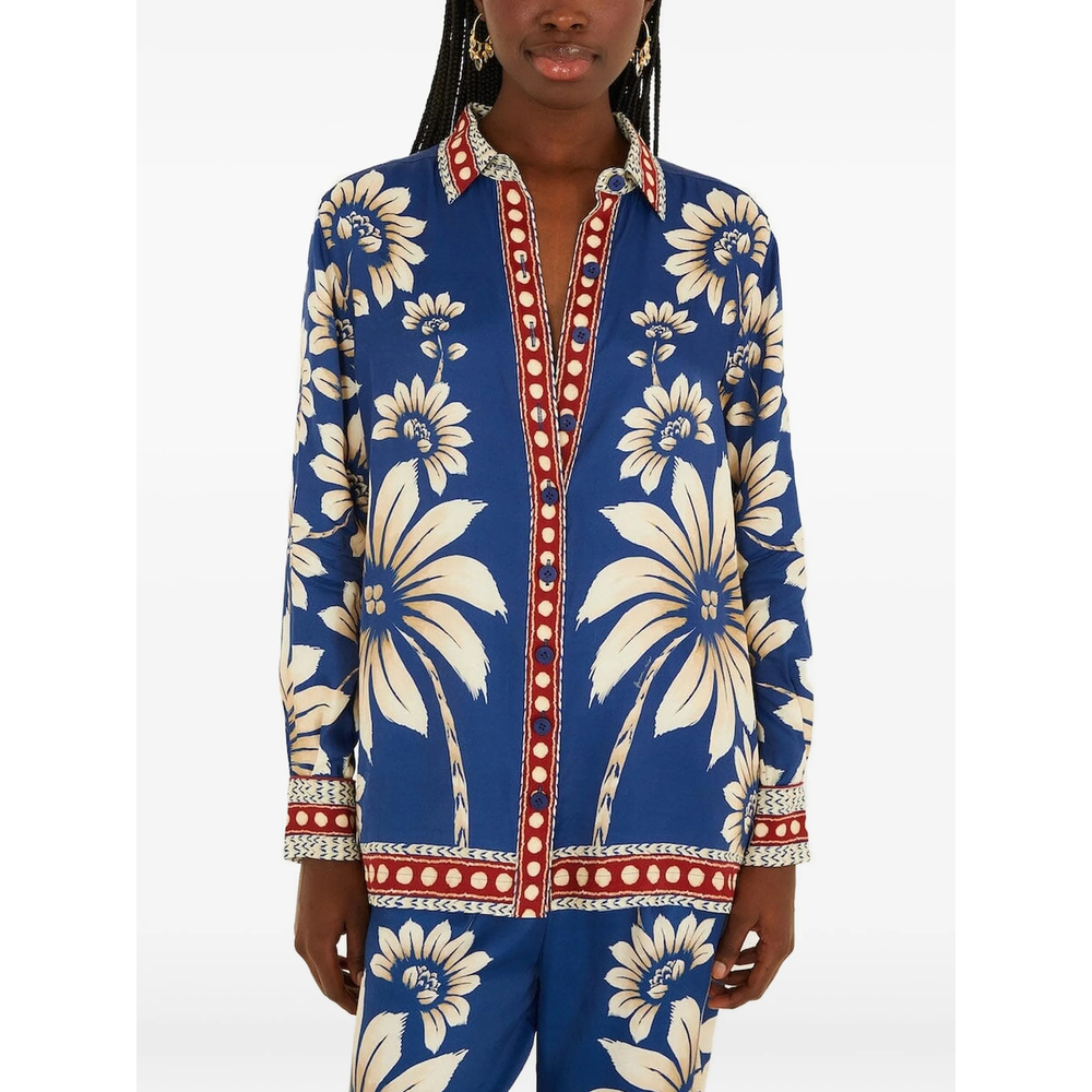 Luna Collared Lenzing Ecovero Pajama Shirt