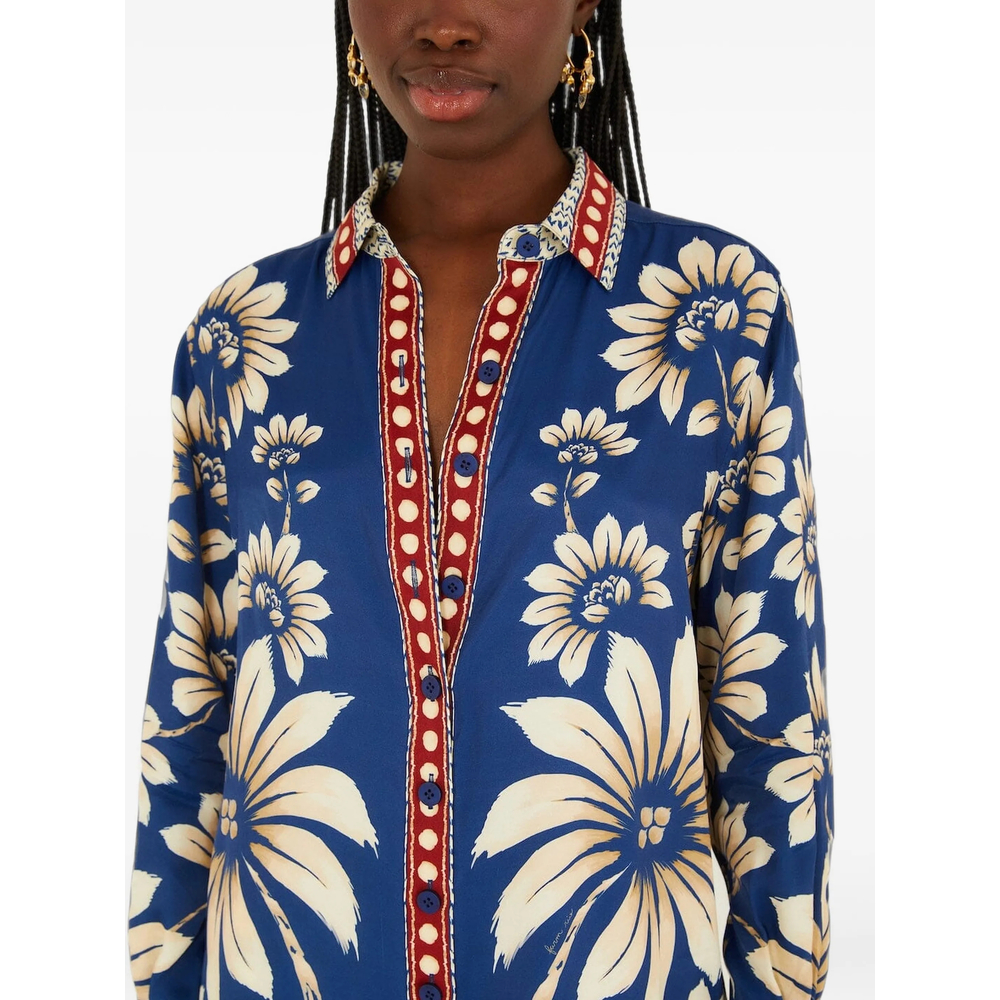 Luna Collared Lenzing Ecovero Pajama Shirt