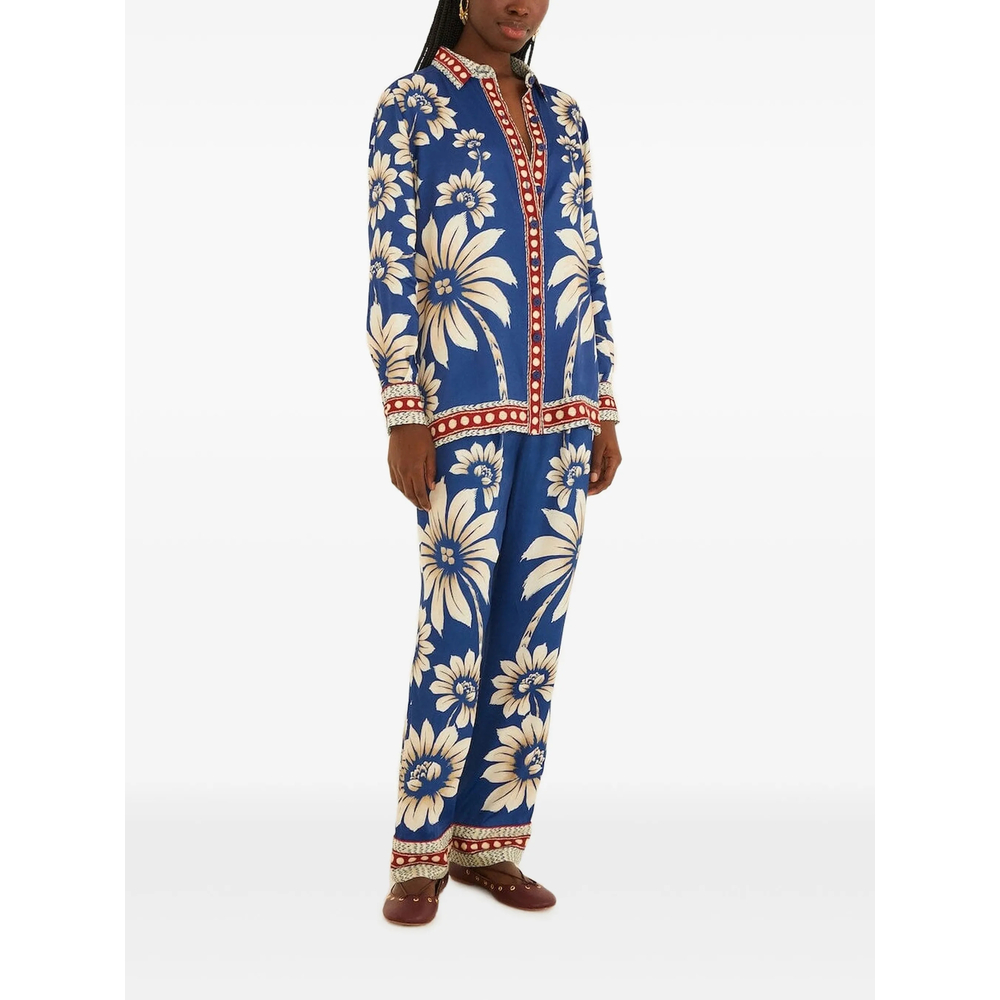 Luna Collared Lenzing Ecovero Pajama Shirt