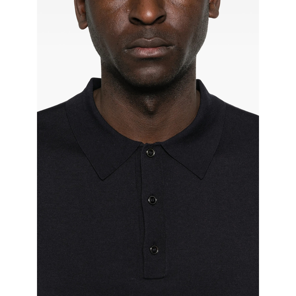 Arieta Button Short-Sleeve Polo Shirt