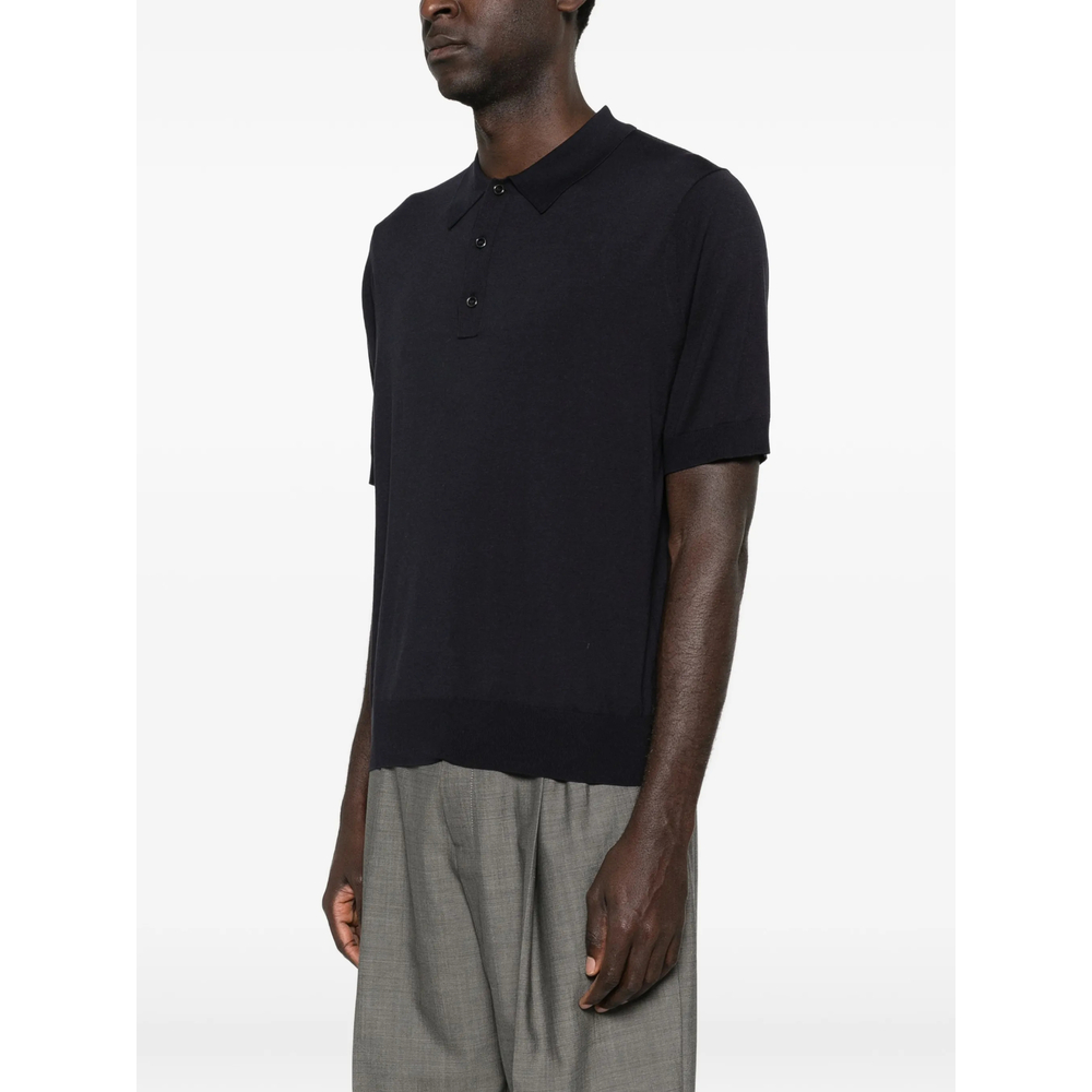 Arieta Button Short-Sleeve Polo Shirt