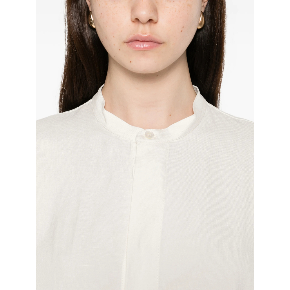 Collarless Shirt