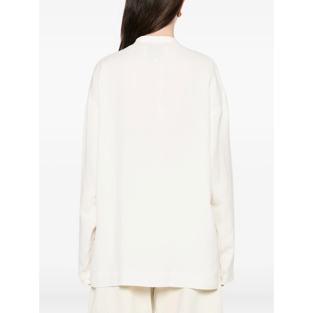 Collarless Shirt