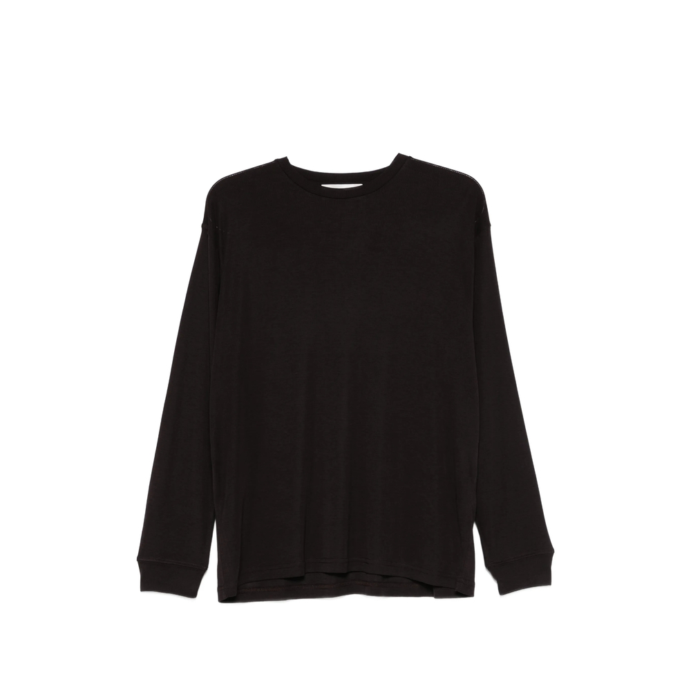 Studio Nicholson Simmons Long-sleeved Topstitch T-shirt