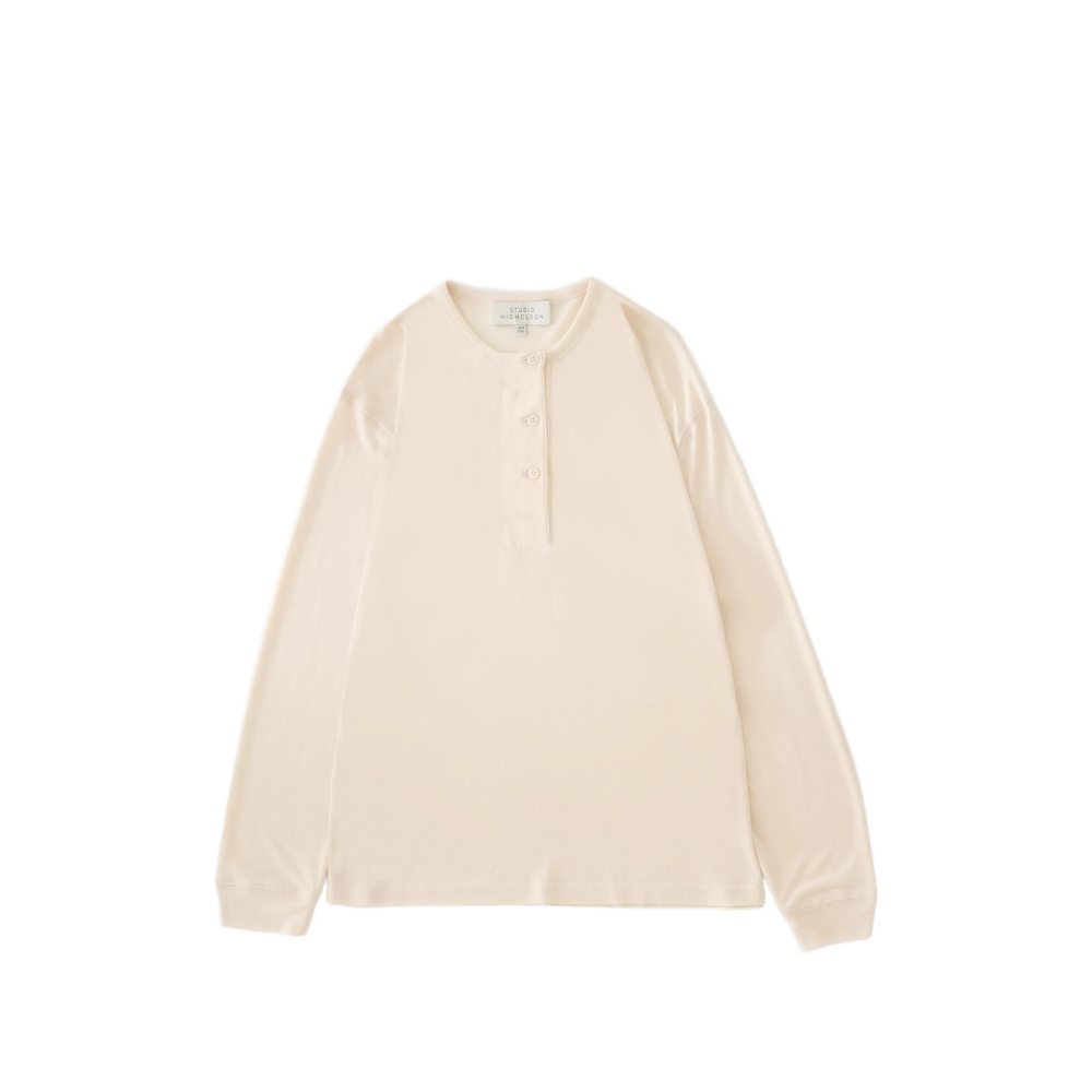 Studio Nicholson Rutas Grandad Collar Top
