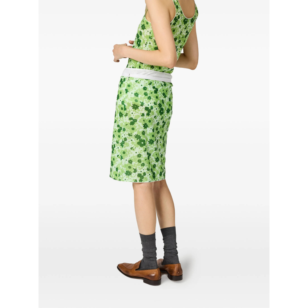 Stretch Fabric Midi