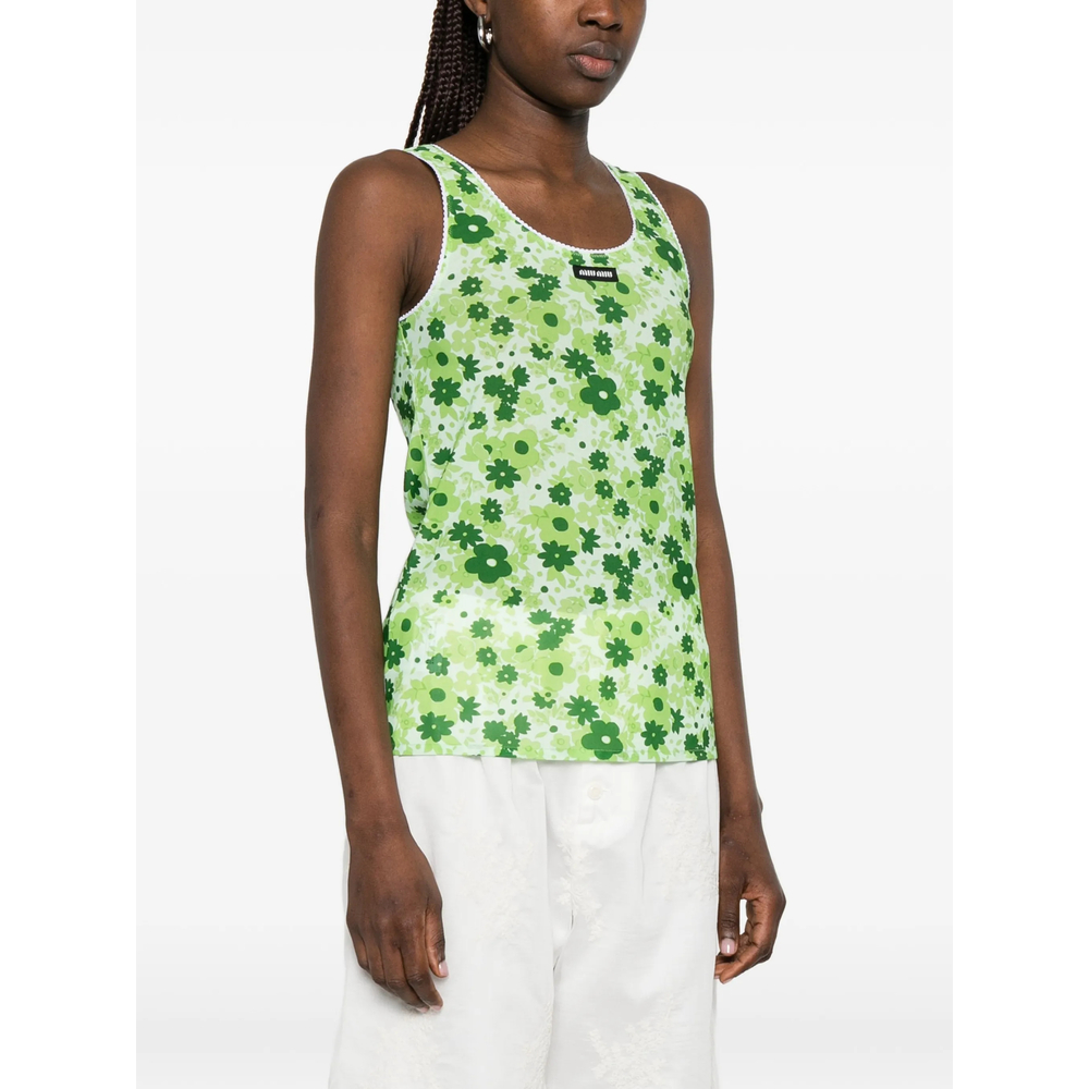 Floral-Print Top