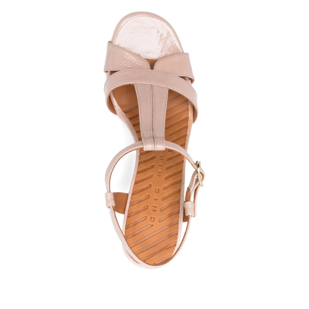 Bafrica T-Strap Block- Heel