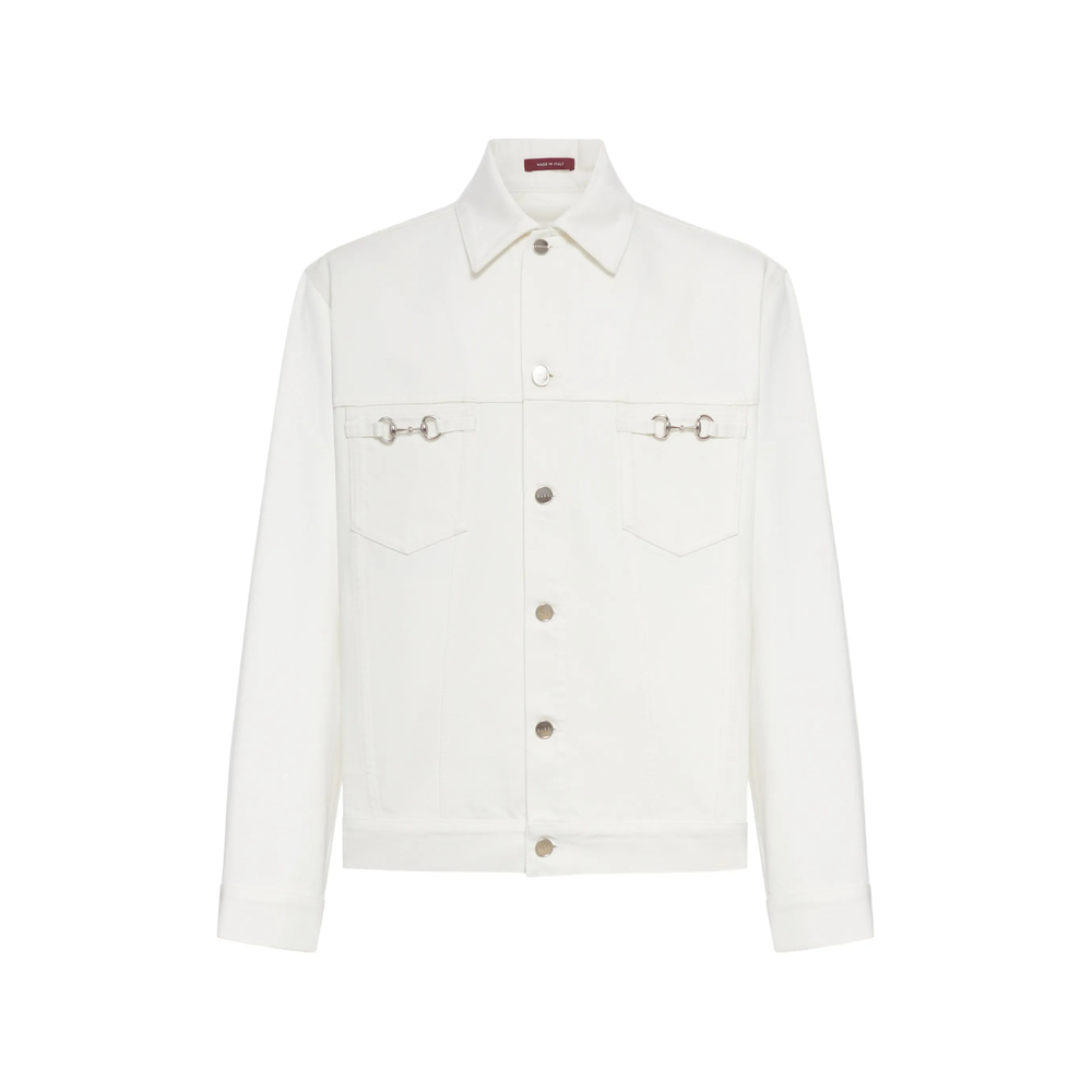 Gucci Horsebit-detail Button Jacket