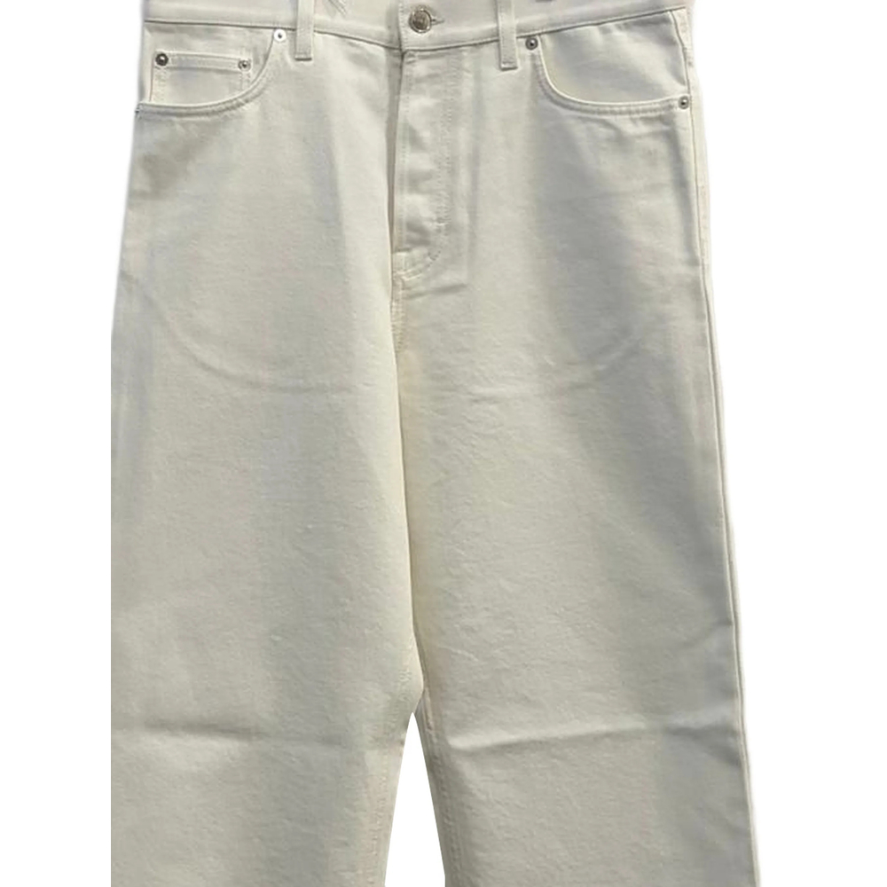Horsebit Straight-Leg Jeans