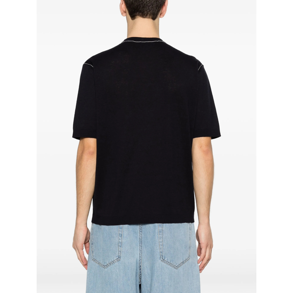 Knit Silk Linen T-Shirt