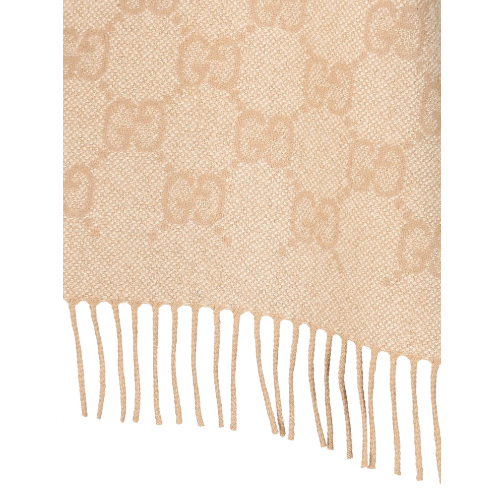 GG Cashmere Lamé Cape