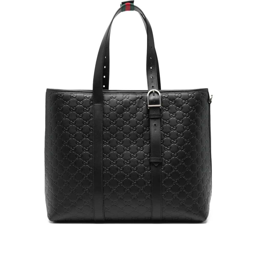 Gucci Large GG Emblem Tote Bag