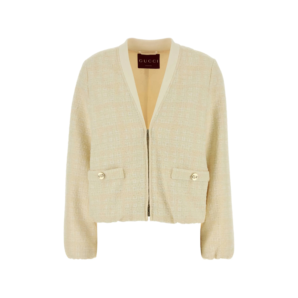 Gucci Tweed Pocket Jacket