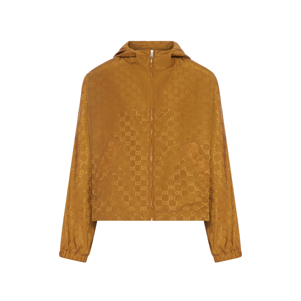 Gucci GG-motif Hooded Jacket